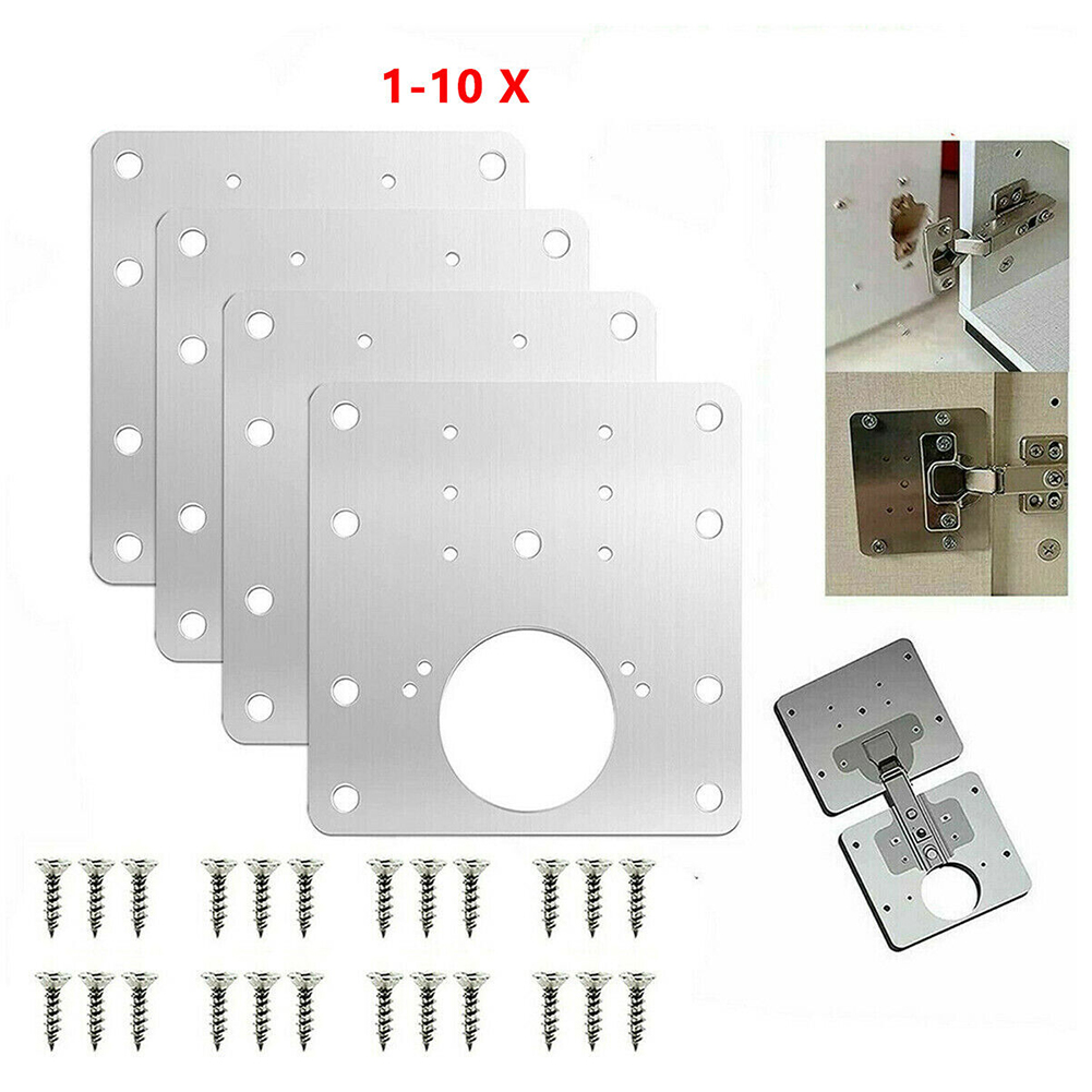 Furniture Hardware Repair - 10Pcs Door Hinge Stainless Steel Door