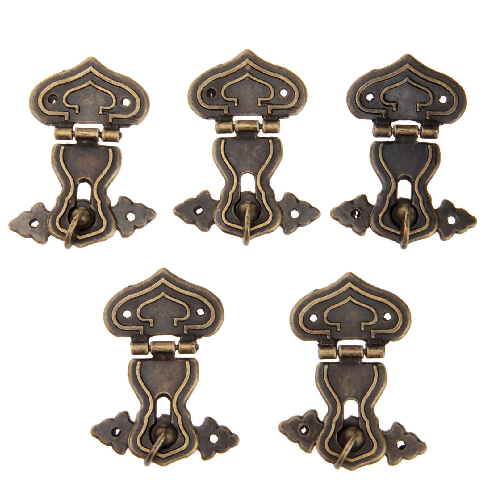 Furniture Hardware Screws - 5Pcs 63x47mm Antique Metal Lock Decorative