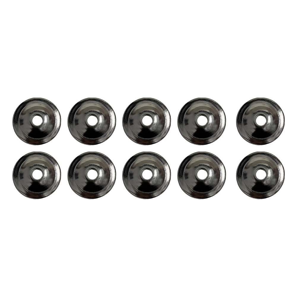 10 Pack Silver Cabinet Knob Ba - Furniture Hardware With Backplate ulasan dan harga
