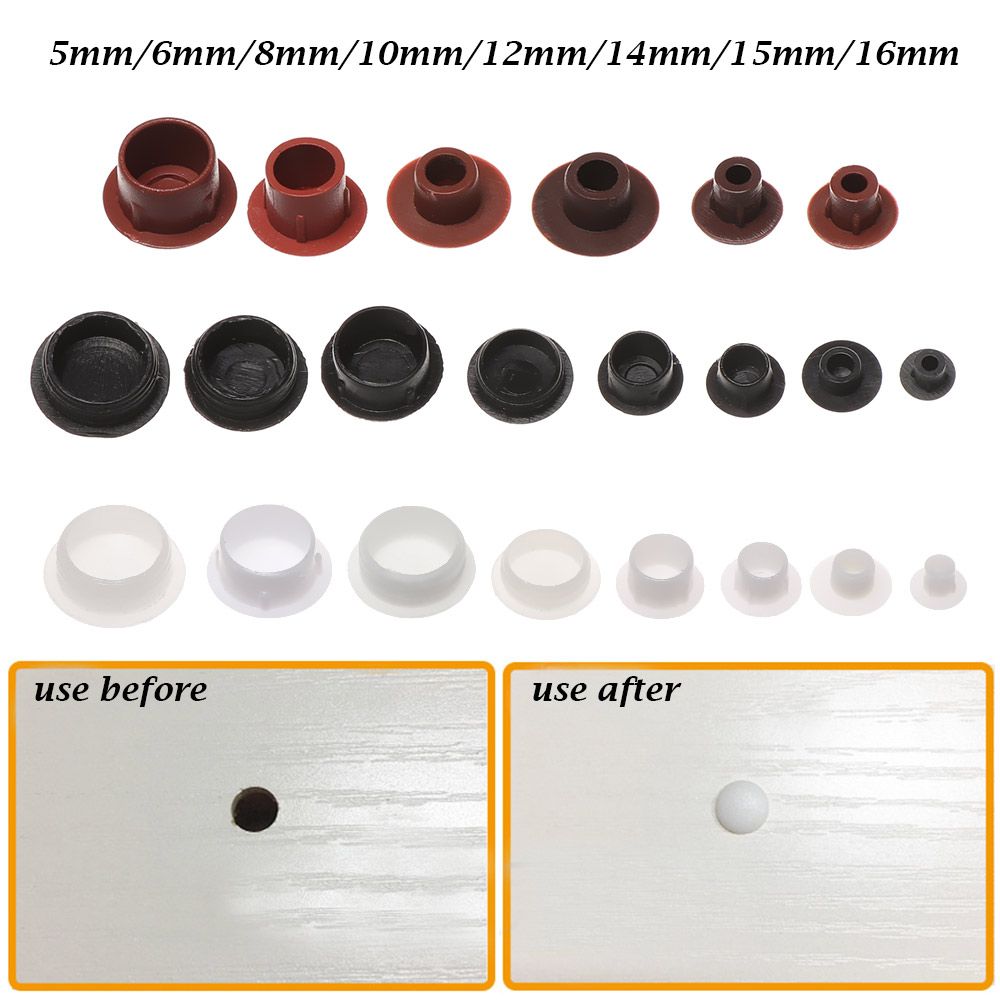 50Pcs 5-16mm Furniture Hole Co - Furniture Hardware Screws ulasan dan harga