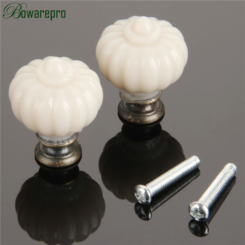 1Pc Acrylic Ivory White Pumpki - Furniture Hardware Legs ulasan dan harga
