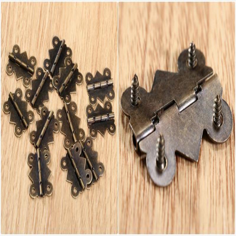 10/20pcs Hinge with Screw Butt - Furniture Hardware Replacement Parts ulasan dan harga