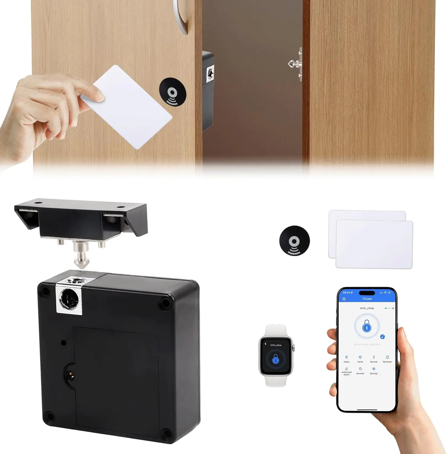Mobile phone NFC smart locker  - Furniture Hardware Products ulasan dan harga