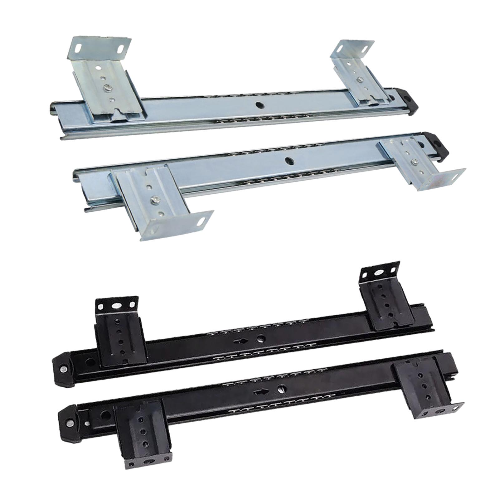 -Drawer Tray Slide Rail, Tray  - Furniture Rails Hardware ulasan dan harga
