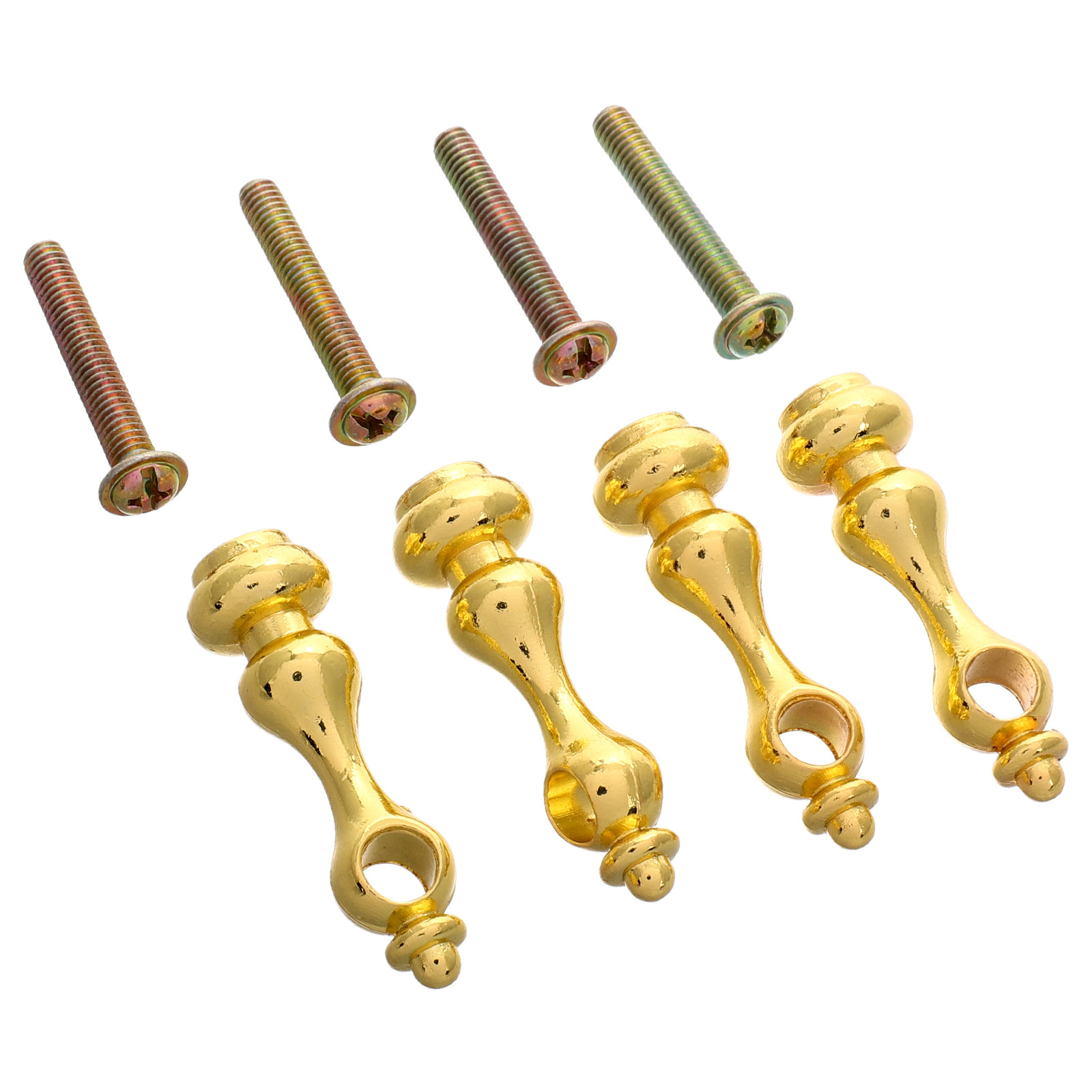 4Pcs Easy Install Metal Spindl - Furniture Rails Hardware ulasan dan harga