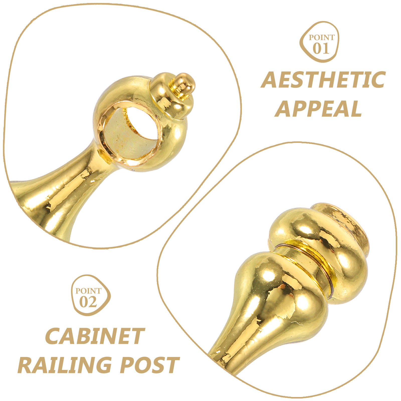 14Pcs Railing Bracket Spindles - Furniture Rails Hardware ulasan dan harga