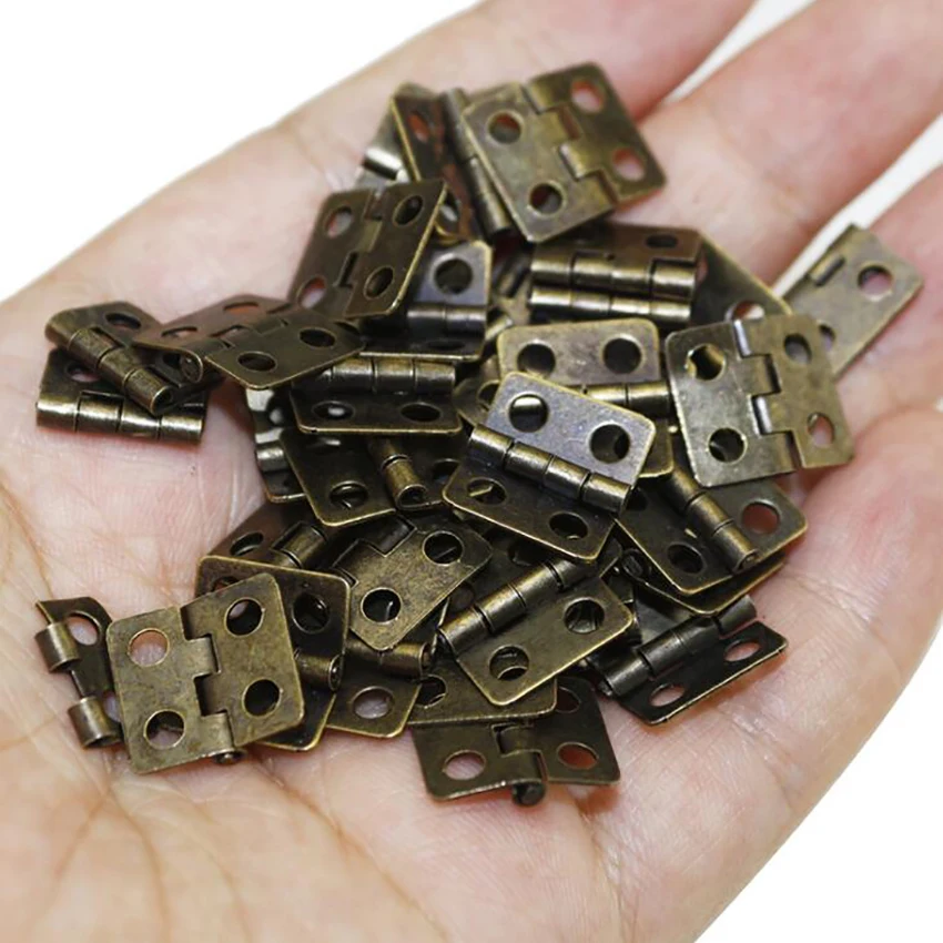 20PCS/Lot Iron Hinges Hardware - Furniture Hardware Replacement Parts ulasan dan harga