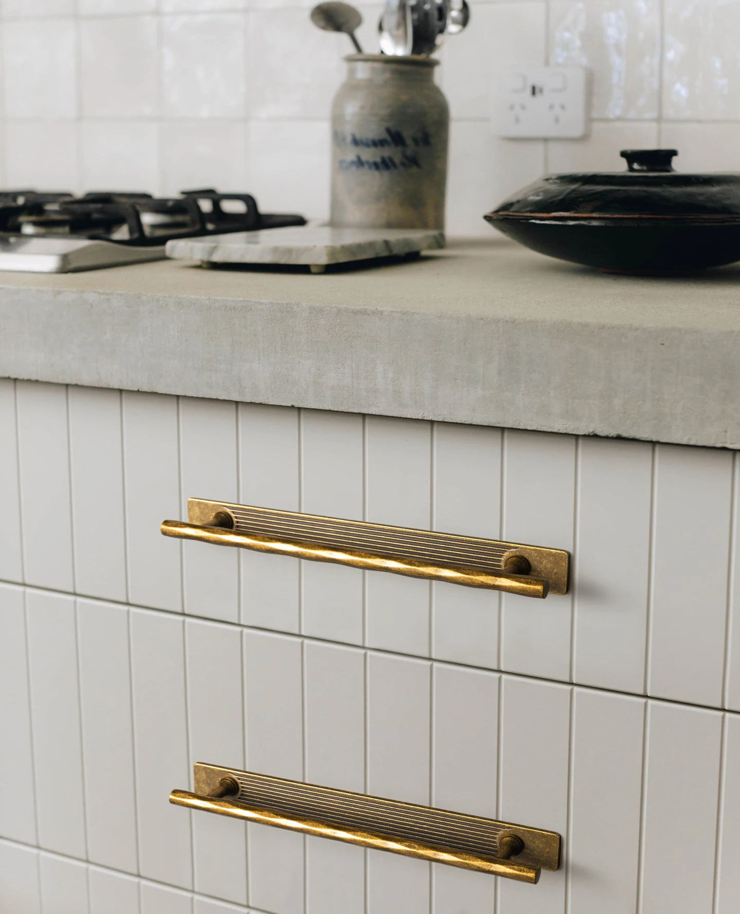 Goo-Ki  Antique Brass Rhombus  - Furniture Hardware With Backplate ulasan dan harga