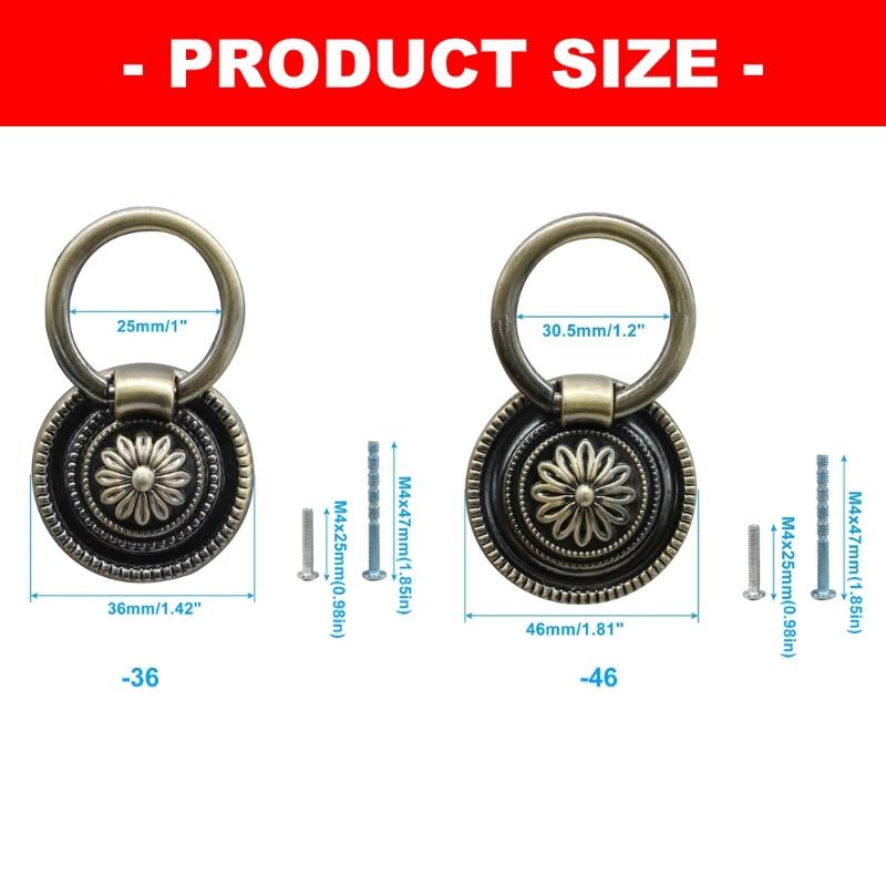 Pack of 6 Antique Bronze Drop  - Furniture Hardware With Backplate ulasan dan harga