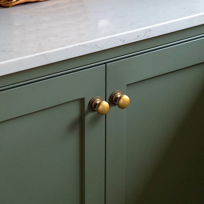 Goo-Ki Antique Brass Drawers K - Furniture Hardware With Backplate ulasan dan harga