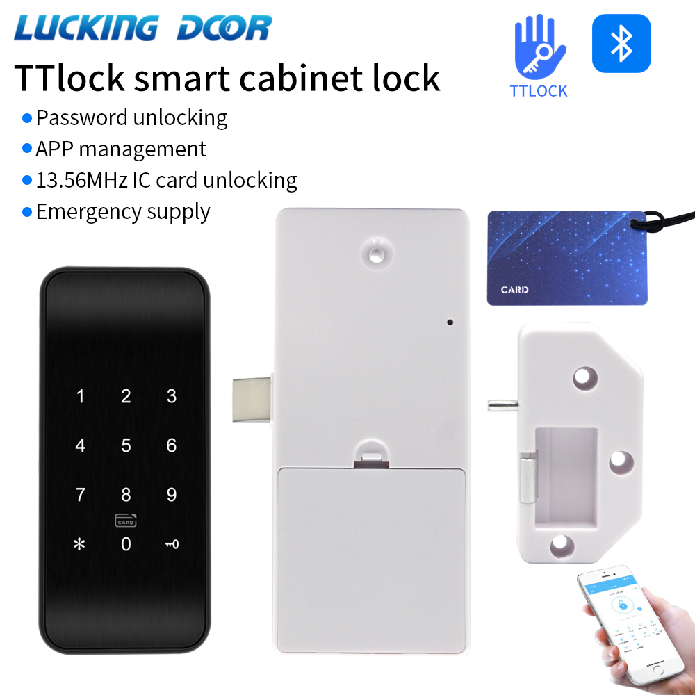 TTLOCK 13.56Mhz Fingerprint Dr - Furniture Hardware Products ulasan dan harga