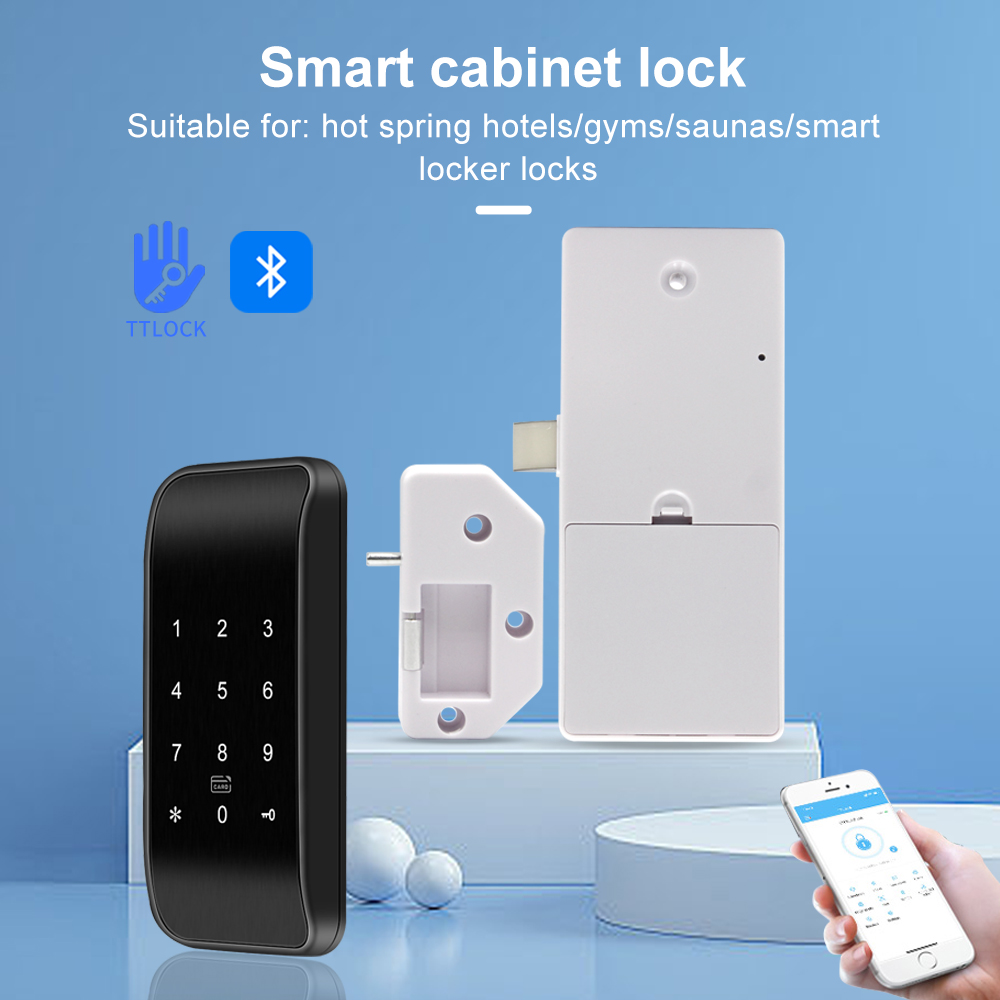 TTLOCK 13.56Mhz Fingerprint Dr - Furniture Hardware Products ulasan dan harga