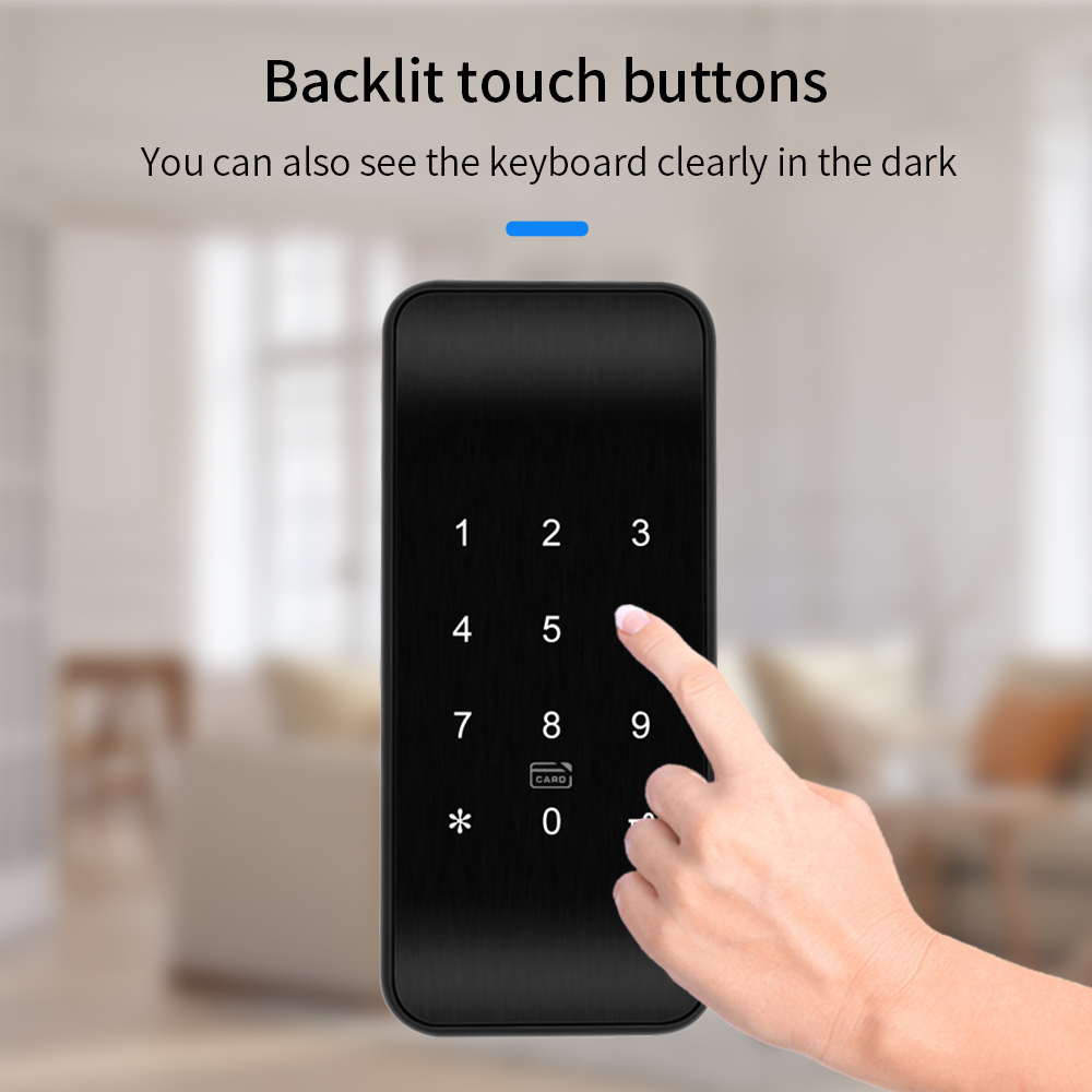 TTLOCK 13.56Mhz Fingerprint Dr - Furniture Hardware Products ulasan dan harga