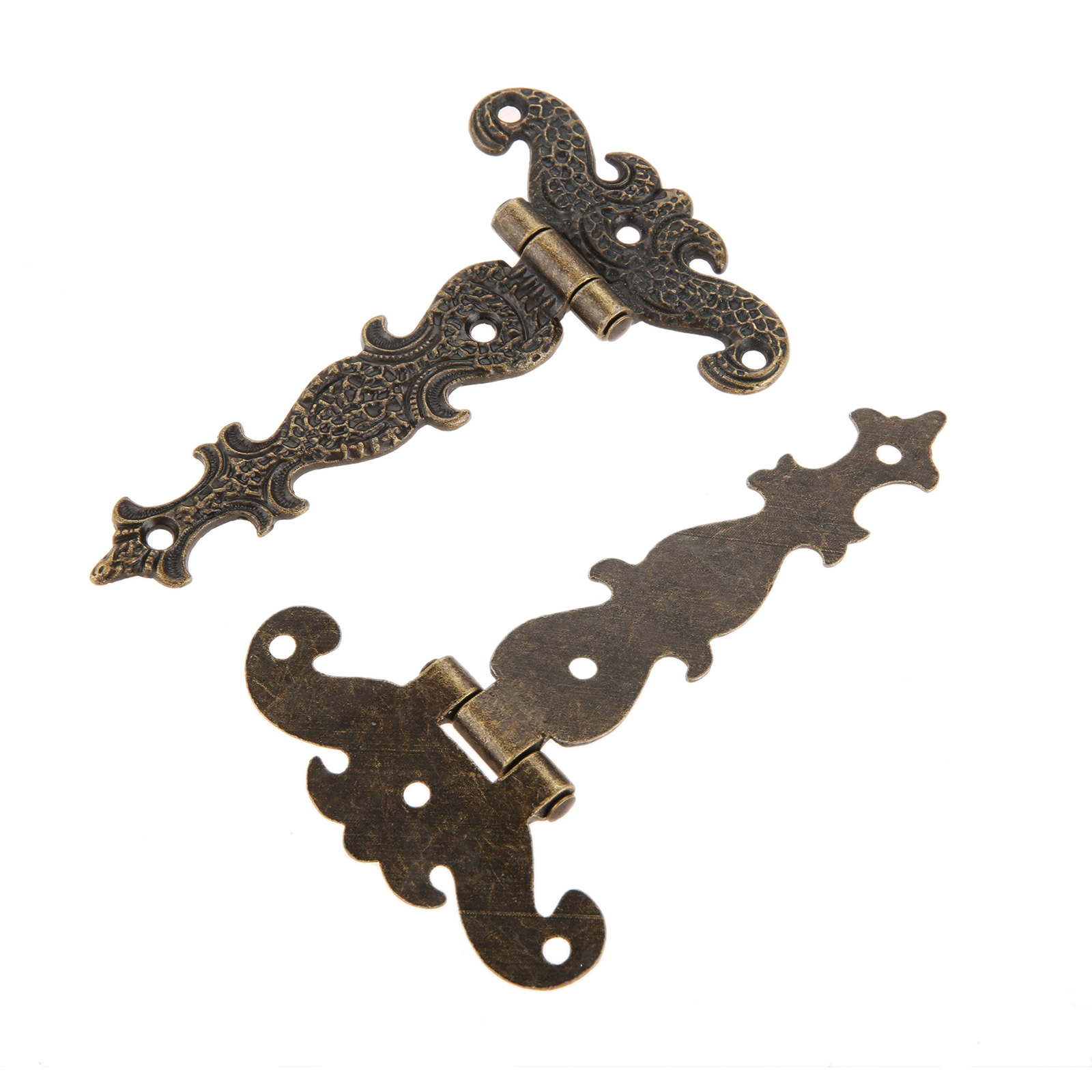 DRELD 2Pcs Vintage Brass Plate - Furniture Hardware Replacement Parts ulasan dan harga