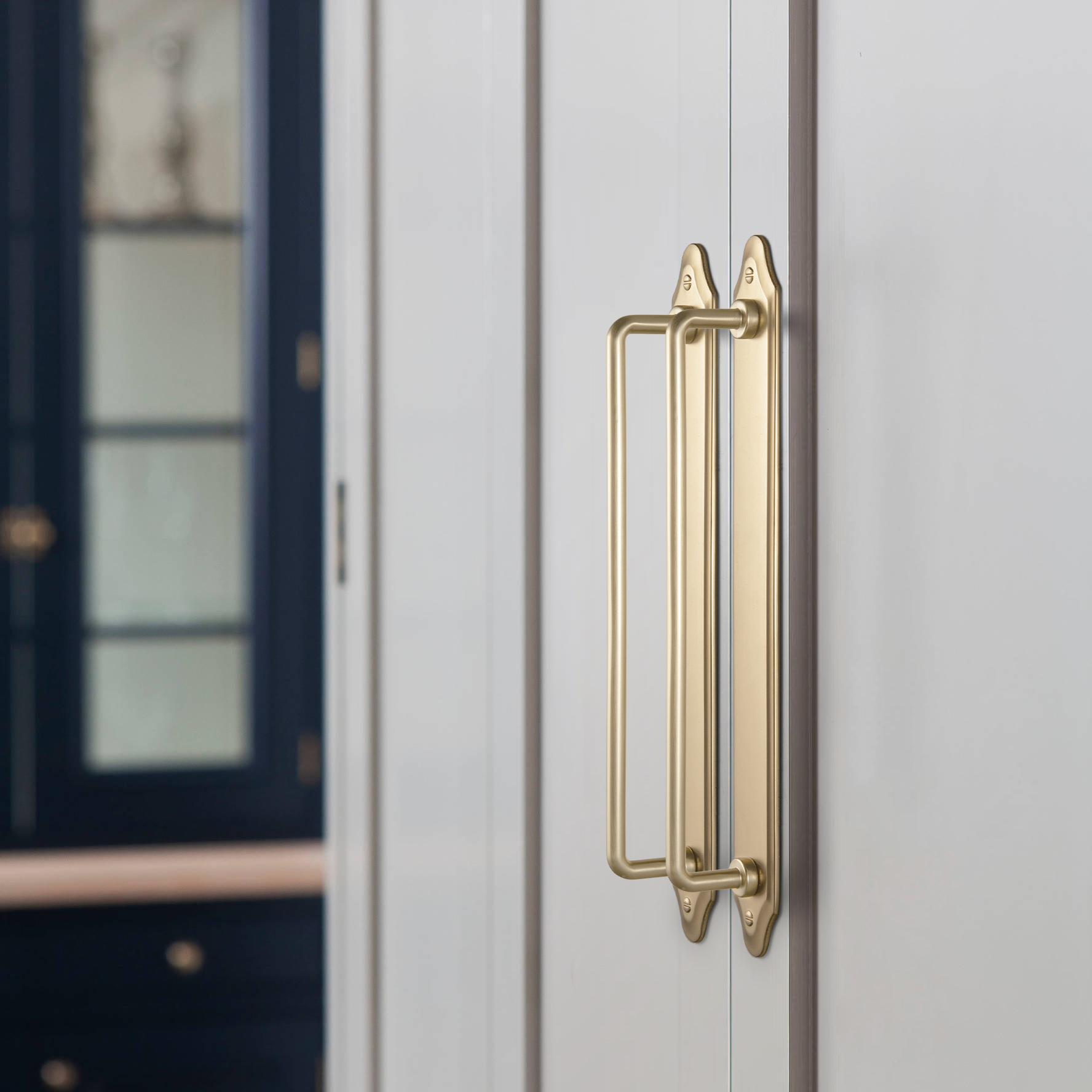 Goo-Ki Antique Brass Cabinet P - Furniture Hardware With Backplate ulasan dan harga