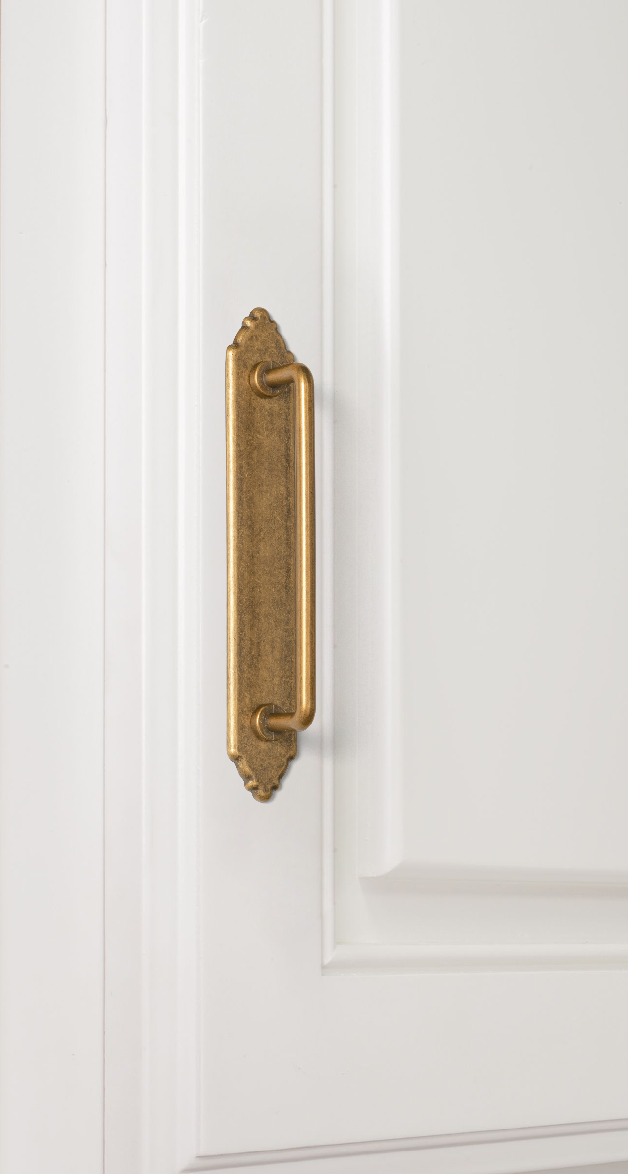 Goo-Ki Antique Brass Cabinet P - Furniture Hardware With Backplate ulasan dan harga