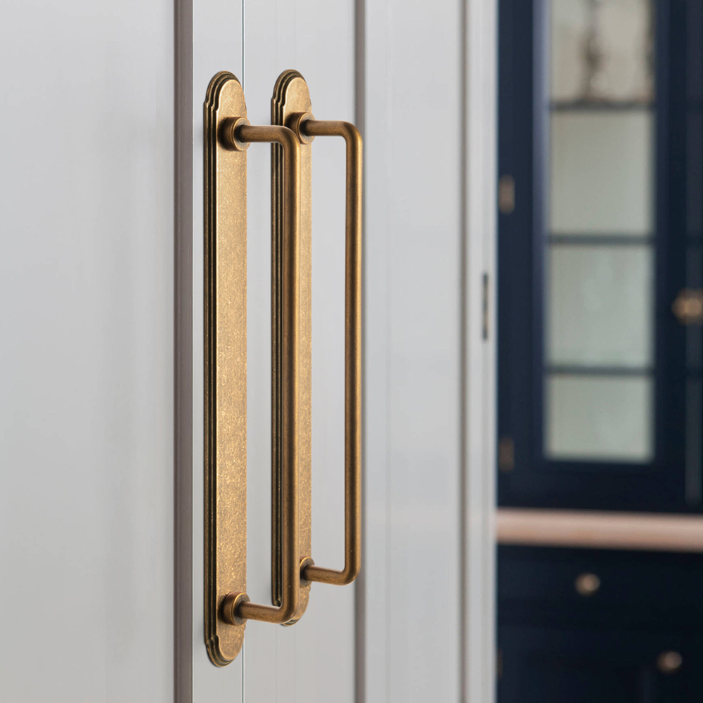 Goo-Ki Antique Brass Cabinet B - Furniture Hardware With Backplate ulasan dan harga