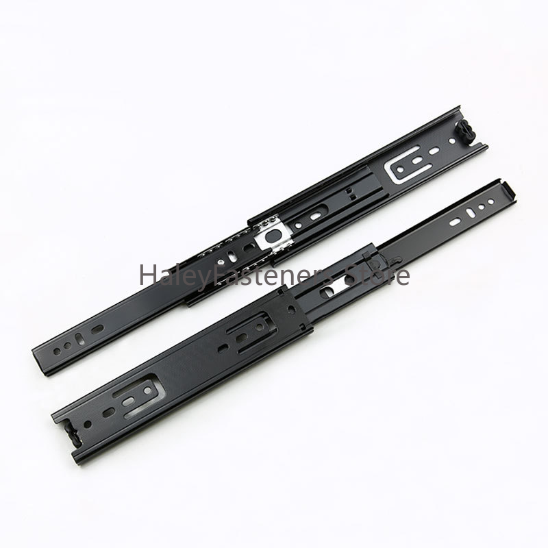 Mini Short Drawer Slides Full  - Furniture Rails Hardware ulasan dan harga