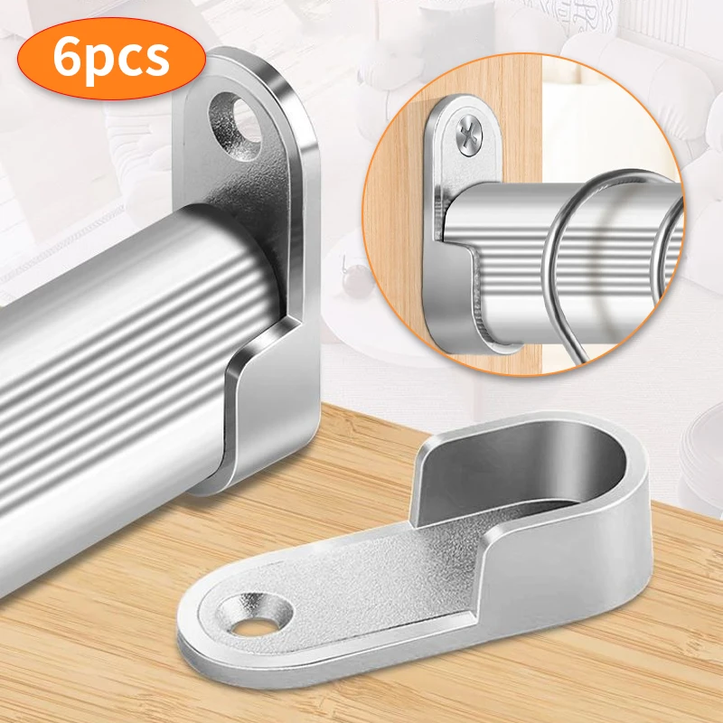 6pcs Bracket, Furniture Hardwa - Furniture Rails Hardware ulasan dan harga