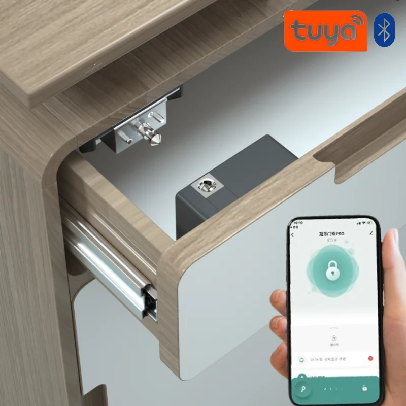 Tuya Smart Cabinet Door Lock K - Furniture Hardware Products ulasan dan harga