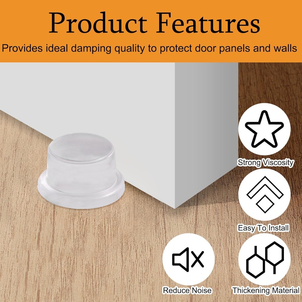 Silicone Door Stopper Wall Pro - Furniture Hardware Products ulasan dan harga