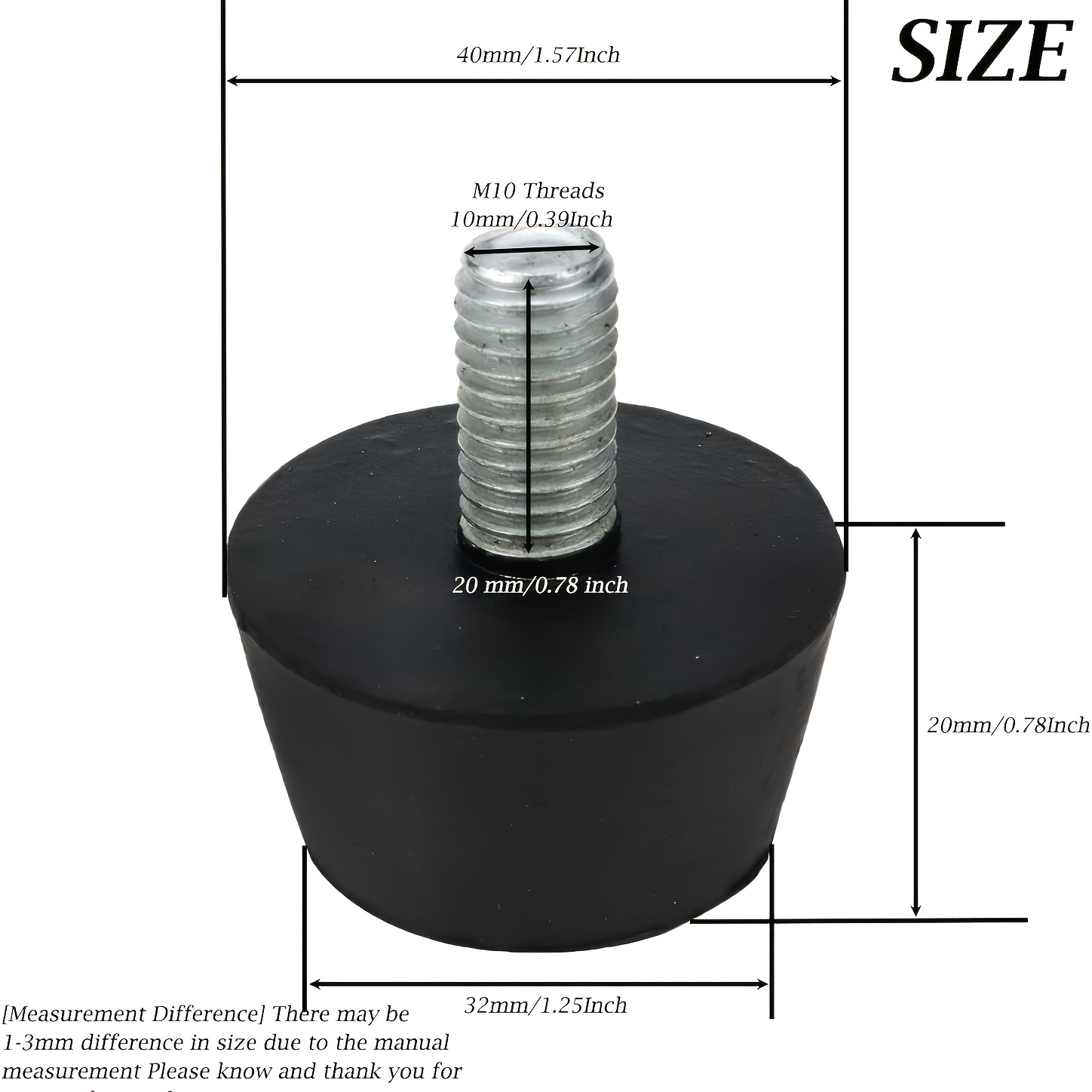 4Pcs Rubber Adjustable Feet Pa - Furniture Hardware Legs ulasan dan harga