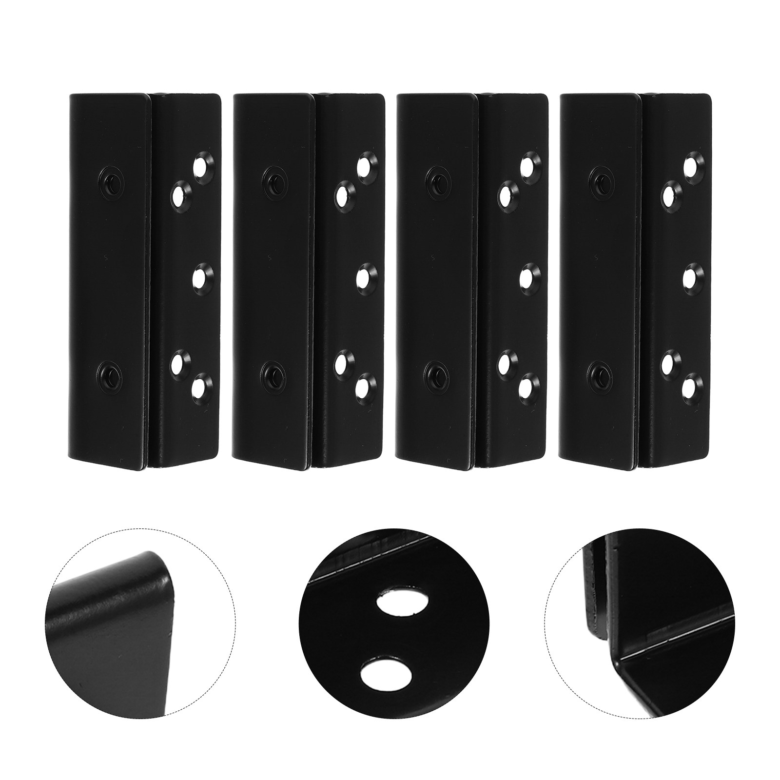 4Pcs Bed Rail Support Brackets - Furniture Rails Hardware ulasan dan harga